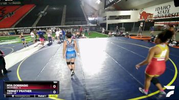 180 lbs Round 3 (16 Team) - Mya Dobrinski, Oklafornia vs Tierney Prather, Idaho