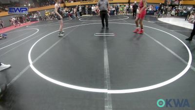 130 lbs Quarterfinal - Tyler Walden, Elgin Wrestling vs Corbin Davis, Lions Wrestling Academy