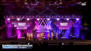 Influence Cheer - Majesty [2026 L1 Junior - D2 - Small Day 3] 2026 Aloha Grand Nationals