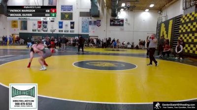 138B Round 1 - Patrick Markizon, Kingsway Regional vs Michael Oliveri, Delbarton School