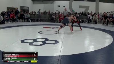 95 lbs Round 5 (6 Team) - Jagger Iafrate, Wrestling University vs Zavier Olver, Team 922