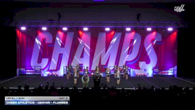 Cheer Athletics - Denver - Flurries [2025 L1 Mini Day 2] 2025 CHAMPS Grand Nationals