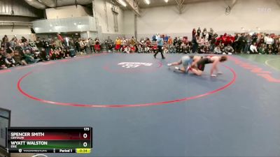 175 lbs Cons. Round 5 - Spencer Smith, Centauri vs Wyatt Walston, Erie