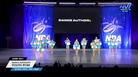 Dance Authority - Youth Pom [2025 Youth - Pom - Large Day 2] 2025 NDA All-Star National Championship