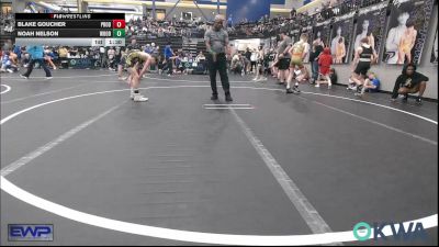 92 lbs Semifinal - Blake Goucher, Prodigy Elite Wrestling vs Noah Nelson, Woodward Youth Wrestling