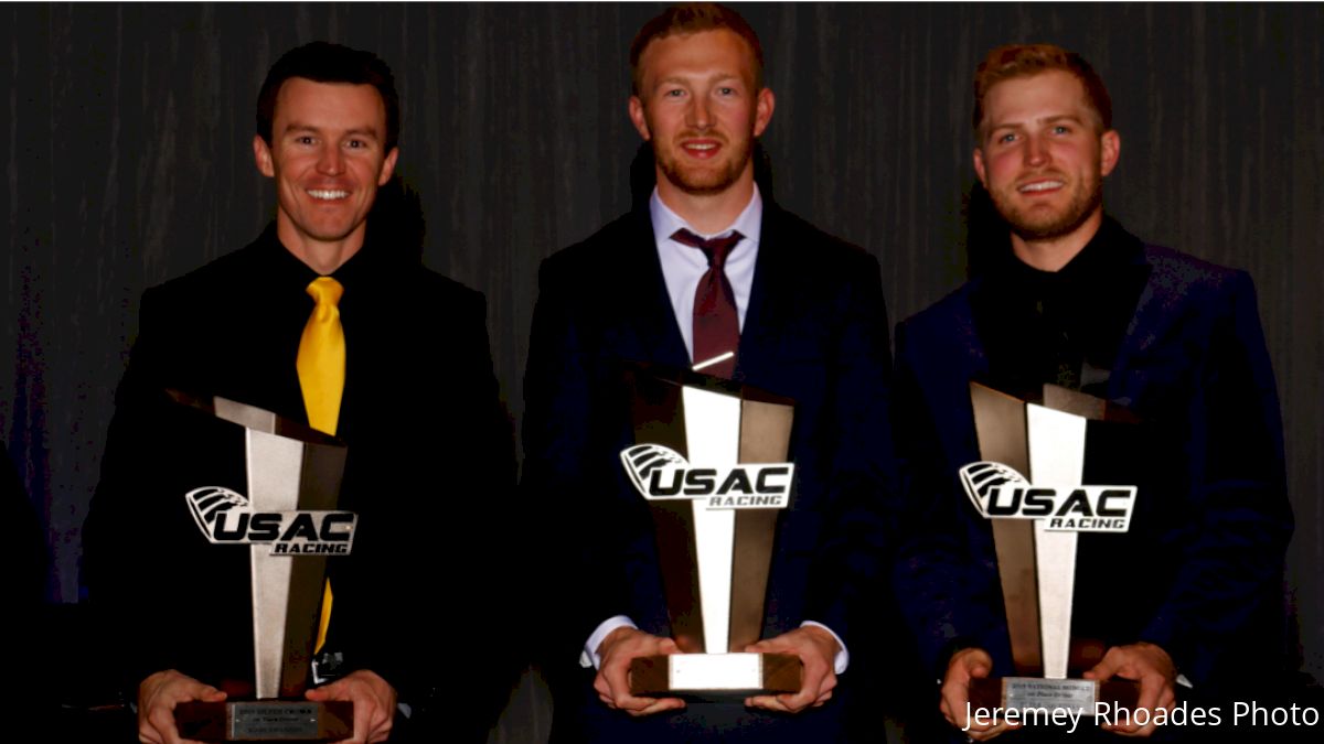 Swanson, Leary & Courtney Honored As 2019 USAC Champs