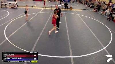 102-108 lbs Cons. Semi - Lyla Davis, MN vs Aubrey Hoveland, IA