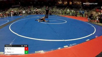 55 lbs Consolation - Brendon Burns, Kansas Young Guns vs Ayden Perez, NM Matador Beast