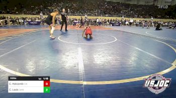 110 lbs Round Of 16 - Cale Holcomb, Elgin Wrestling vs Colton Lock, Cardinal Wrestling Club