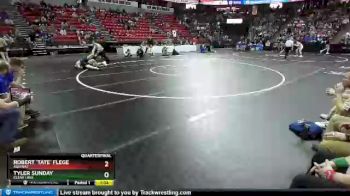 D3-145 lbs Quarterfinal - Robert `Tate` Flege, Aquinas vs Tyler Sunday, Clear Lake