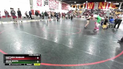 175 lbs Cons. Round 3 - Matthew Shabaan, Santa Fe vs Devin Booth, Monrovia