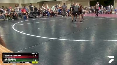 170 lbs Semis & Wb (16 Team) - Andrew Clayton, SVRWC Black vs Ashton Hoy, Gulf Coast WC