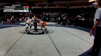 4A 189 lbs Cons. Round 2 - Mishen Jaramillo, Moriarty vs Reggie Suazo, Taos