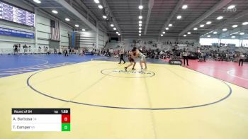 145 lbs Round Of 64 - Andrew Barbosa, CA vs Tavian Camper, NY