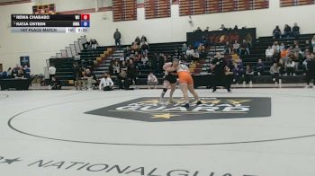207 lbs 1st Place Match - Katja Osteen, Iowa vs Rewa Chababo, Wartburg