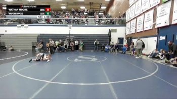 59 lbs Semifinal - Hugh Hoge, Bear Lake Wrestling Club vs Nathan Moore, St. Maries Wrestling Club