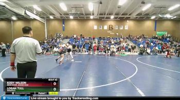 160 lbs Quarterfinal - Kody Wilson, Bear River Junior High vs Logan Tull, Wasatch