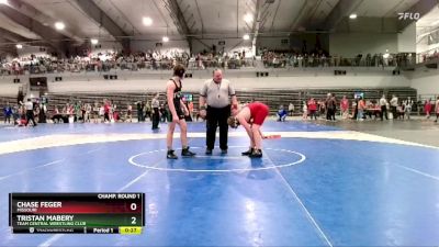 75 lbs Champ. Round 1 - Brayden Washington, Terminator Wrestling Academy vs Elijah Davis, Excelsior Springs Youth Wrestling Club