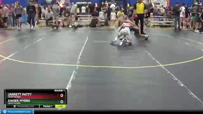 105 lbs Round 1 - Xavier Myers, Unattached vs Jarrett Patty, Unattached