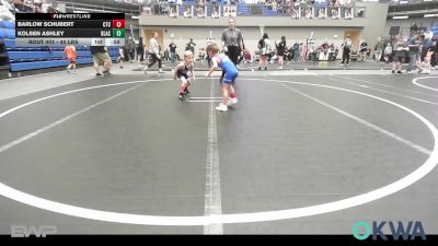 40 lbs Rr Rnd 1 - Barlow Schubert, Chandler Takedown Club vs Kolsen Ashley, Blackwell Wrestling Club