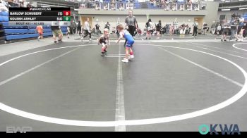 40 lbs Rr Rnd 1 - Barlow Schubert, Chandler Takedown Club vs Kolsen Ashley, Blackwell Wrestling Club