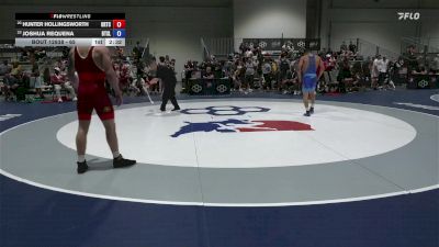 65 lbs Cons. Round 4 - Hunter Hollingsworth, Oklahoma Regional Training Center vs Joshua Requena, Beat The Streets - Los Angeles