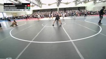 134-H lbs Round Of 64 - Aidyn Herrera, CJA vs MASON Wenhold, Grit Mat Club