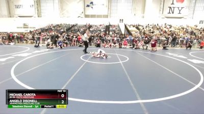 70 lbs Cons. Round 1 - Michael Carota, BH-BL Youth Wrestling vs Angelo Disonell, Journeymen Wrestling Club
