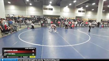 145 lbs Cons. Round 3 - Dayton Bell, KS vs Brandon Dean, NJ