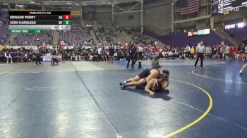 285 lbs Finals (2 Team) - Josh Harkless, RIT vs Edward Perry, Chicago