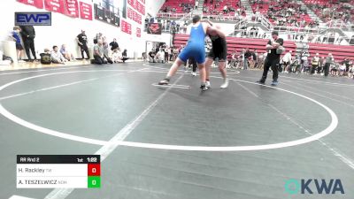 285 lbs Rr Rnd 2 - Hayden Rackley, Tuttle Wrestling vs AARON TESZELWICZ, Team Nomad