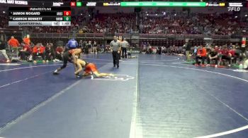 3A-144 lbs Quarterfinal - Camron Bennett, Valley, West Des Moines vs Jaimon Mogard, Ames