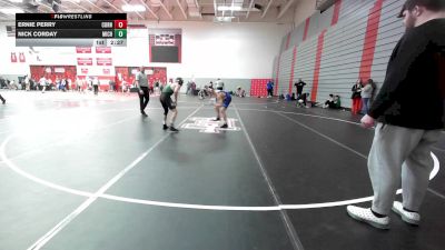 125 lbs Consi Of 4 - Ernie Perry, Cornell - Unatt vs Nick Corday, Michigan State - Unatt