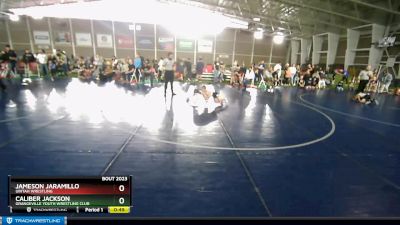 49 lbs Champ. Round 1 - Caliber Jackson, Grangeville Youth Wrestling Club vs Jameson Jaramillo, Uintah Wrestling