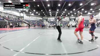 197 lbs Champ. Round 2 - Asher Ruchti, Southern Oregon vs Brandon Lively, Brewton-Parker (GA)
