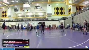 87 lbs Semifinal - Tate St. Laurent, Central Indiana Academy Of Wrestling vs Camden Hook, Contenders Wrestling Academy