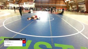 120A lbs Semifinal - William Phillips, Baylor vs Hayden Haber, Sem