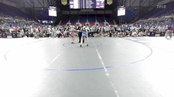 100 lbs Cons 32 #2 - Emmons Tewalt, Virginia vs Jeremiah Waldschmidt, Colorado