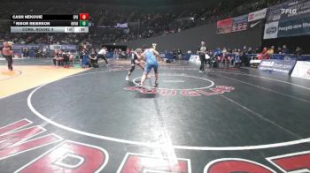 5A Boys 190 lbs Cons. Round 3 - Risor Reierson, Hood River Valley Boys vs Cash Nekouie, Eagle Point Boys