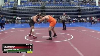 285 lbs Quarterfinal - James Hartleroad, Dekalb vs Cal Chapman, Dowagiac Union HS