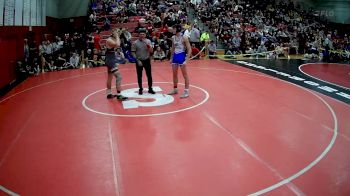 152 lbs Champ. Round 3 - Connor Riffer, United Hs vs Trent Reese, Plum Hs