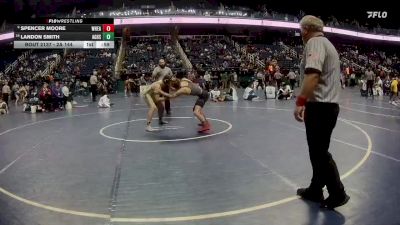 2A 144 lbs Cons. Round 1 - Landon Smith, Ayden-Grifton High School vs Spencer Moore, Wheatmore