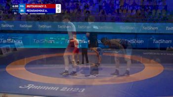 70 kg 1/8 Final - Zelimkhan Mutsukhaev, Poland vs Ali Rezaeiaghouzgeleh, Iran