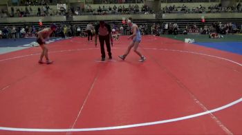 140 lbs Quarterfinal - Justice Elam, West Salem-Bangor vs Jacob Dannenberg, Sarbacker Wrestling Academy
