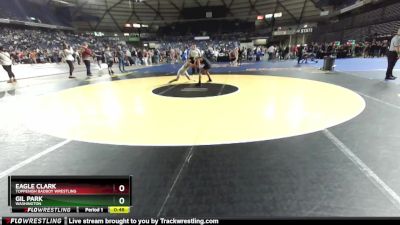 110 lbs Cons. Round 3 - Eagle Clark, Toppenish Badboy Wrestling vs Gil Park, Washington