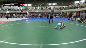 75 lbs Champ. Round 2 - Mitchell Christensen, Heartland Wrestling Academy vs Ashton Preheim, American Outlaws Wrestling