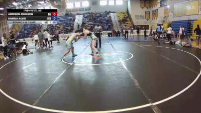 145 lbs Round 5 (6 Team) - Kamila Alvis, Black Hive vs Addison Johnson, Big Money Moving