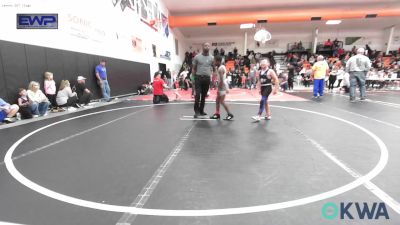 83 lbs Rr Rnd 3 - Kadan Mclaurin, Tulsa North Mabee Stampede vs Parker Thornton, Raw Wrestling Club