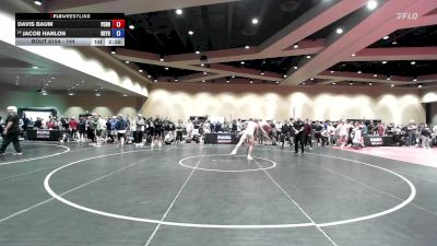 144 lbs Champ. Round 2 - Davis Baum, Pennsylvania vs Jacob Hanlon, New York