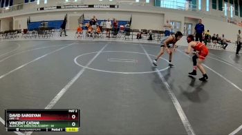 72 lbs 3rd Place Match - David Sargsyan, LWC vs Vincent Catani, Black Flag Wreslting Academy